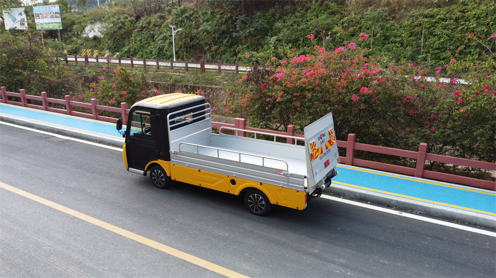 卓越2座电动尾板小货车